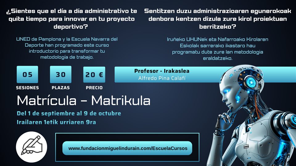 Curso de Gestión Deportiva con Inteligencia Artificial